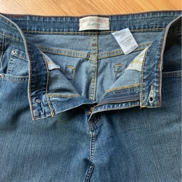 Vintage Y2K Levi Strauss Signature Stretch Low Rise Boot Cut Jeans Medium - Picture 8 of 11